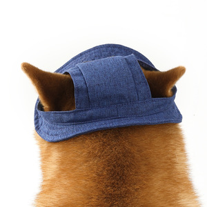 Sombrero de verano para mascotas, venta al por mayor, protección solar, sombrero de vaquero para perros, sombreros de béisbol personalizados para perros - Product Image 5