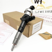 Inyector de Combustible Diésel 095000-6980 8-98011604-6 8-98011604-7 para Motor Isuzu 4JJ1, Repuestos para Excavadora