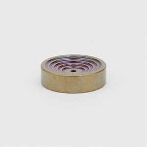 MAXERY-Soporte de incienso redondo de latón, quemador de incienso, soporte de varita de incienso de bobina, atrapamoscas para el hogar y la Oficina - Product Image 3