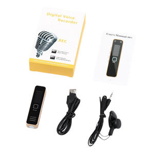 Grabadora de Voz Metálica A18 de 8GB |   Reducción de ruido HD con función de reproductor MP3 para reuniones y conferencias - Product Image 3