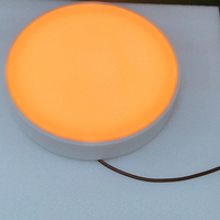 Plafonnier LED Moderne DC24V 2000-6000K Blanc Tunable Dali CCT Dimmable 18W 40W D300mm D400mm Encastré