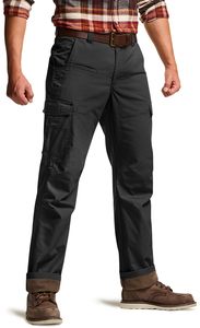 Pantalones Cargo tácticos de algodón y poliéster con logotipo personalizado <span class=keywords><strong>para</strong></span> <span class=keywords><strong>hombre</strong></span>, pantalones de <span class=keywords><strong>trabajo</strong></span> con forro polar <span class=keywords><strong>térmico</strong></span> <span class=keywords><strong>para</strong></span> exteriores, nieve, esquí, senderismo - Product Image 4