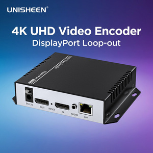 Codificador <span class=keywords><strong>de</strong></span> Video DP 4K <span class=keywords><strong>de</strong></span> Alto Rendimiento Directo <span class=keywords><strong>de</strong></span> Fábrica OEM, Protocolo H.265 HEVC SRT para Sistemas Profesionales <span class=keywords><strong>de</strong></span> IPTV, Venta al Por Mayor - Product Image 1