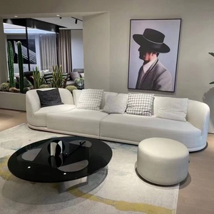 Sofá Modular Minimalista Bordone Para Sala De Estar Sofá Seccional De Diseño Funcional Giratorio Y Extensible - Product Image 3