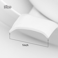 Accessoires de Camping garniture d'insertion en vinyle de Camping-car 1 pouce de large 25 pieds garniture de remorque robuste pour caravane Camping-car voyage remorque blanc