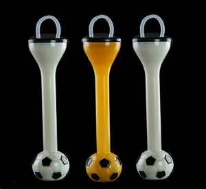 Gobelet de fête en plastique 450 ml avec paille, réutilisable, en PP, couleur personnalisée, gobelet promotionnel, logo personnalisé, vente en gros - Product Image 5
