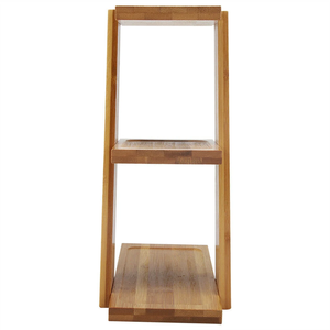 JUNJI-Soporte de bambú de 3 niveles para plantas, maceta de flores, escalera, estante de exhibición de jardín, estilo escalonado, estante de <span class=keywords><strong>madera</strong></span> para plantas - Product Image 5