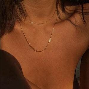 Wholesale thin chain necklace jewelry 