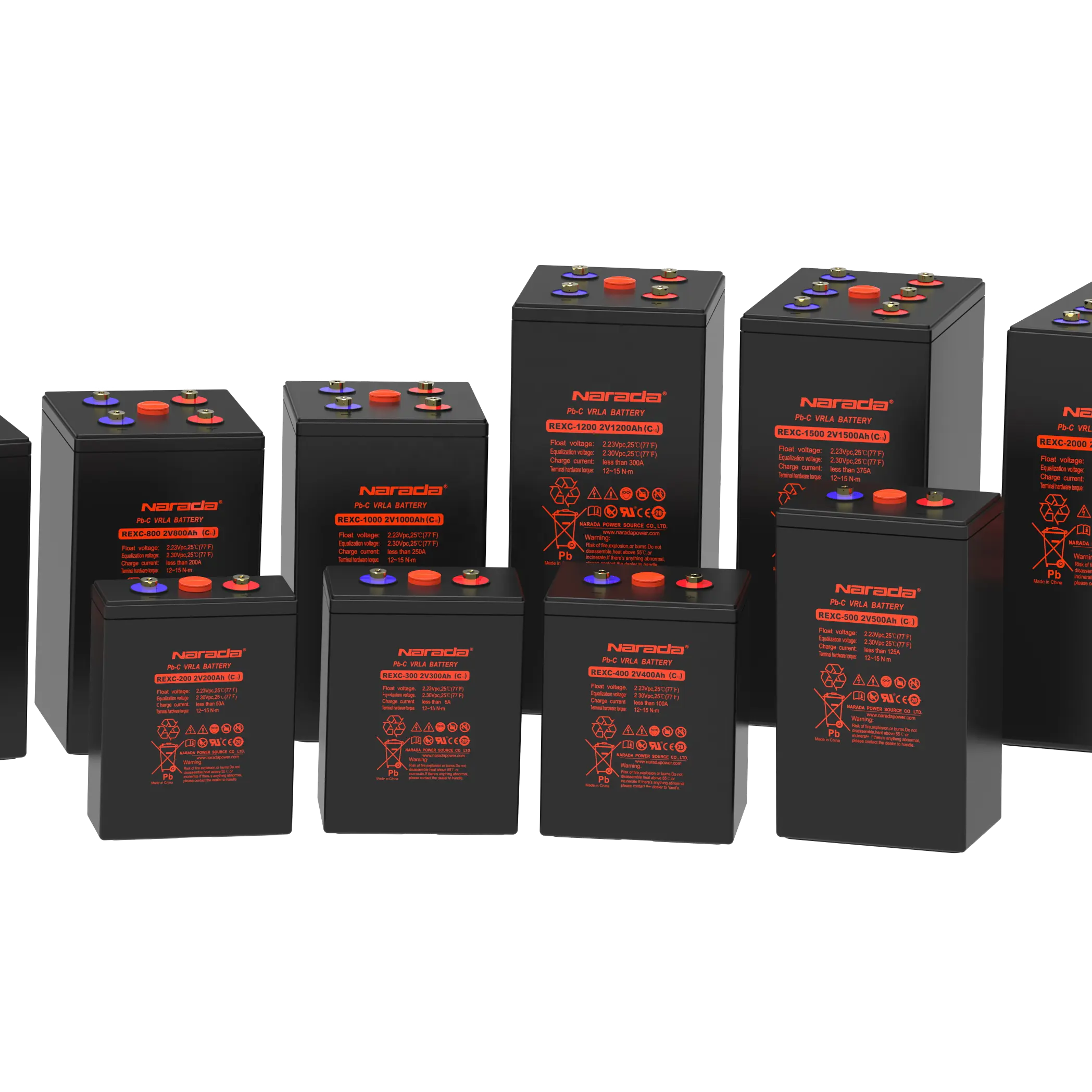 Narada Ce Certificaat Batterijen 2v300Ah Lood Carbon Batterij Zonne Batterij Met Goede Prijs