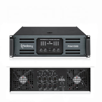 Amplificateur de basse de puissance 4 canaux 1500watts 2ohm 3u pcb classe h module subwoofer avec amplificateur
