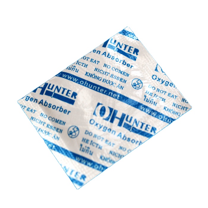 food grade 500cc oxygen absorbers food grade plastic canvas flow pack machine plastic canvas oxygen absorbers