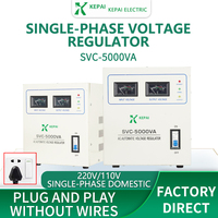 Régulateur Automatique Personnalisé de Tension et Courant Servo 220V AVR+Régulateur 30KVA 50KVA 3000W 5000W Stabilisateur de Bonne Qualité