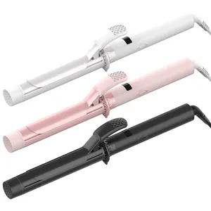 2-in-1 Wand Rotating Waves Curler Styling Adjustable Height Hot Waver Hot Iron Curling