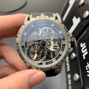 Montre mécanique automatique de luxe de qualité supérieure, montre pour homme d'affaires, montre tourbillon pour homme, 45 mm - Product Image 1