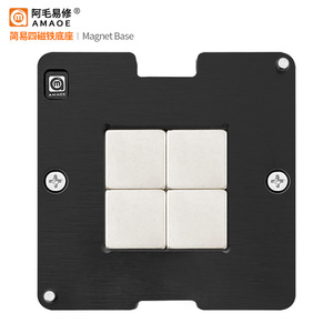Pochoir de reboulage BGA Amaoe, plaque de positionnement en acier étamé pour la réparation de la carte mère CPU IC de l'<span class=keywords><strong>Apple</strong></span> iPad Pro/A12X 2018 - Product Image 5