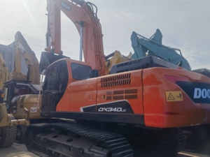 Doosan DX340LC-9C Used Crawler Excavator Low Price ExcavatorDX340 DX350 Large Heavy Engineering Construction Machinery for Sale - Product Image 2