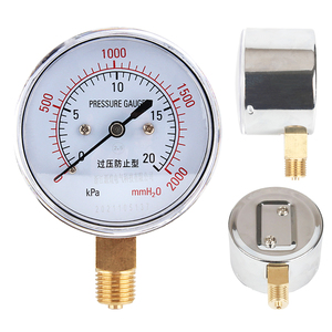 Overpressure YE-60 Prevention Type 750-40kpa Multi-high <strong>Pressure</strong> Water <strong>Pressure</strong> Hydraulic Kilopameter Diaphragm <strong>Pressure</strong> <strong>Gauge</strong> - Product Image 4