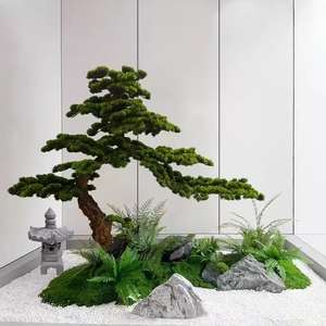 Árbol <span class=keywords><strong>de</strong></span> <span class=keywords><strong>Cedro</strong></span> Japonés Artificial Gigante Personalizado <span class=keywords><strong>de</strong></span> Fábrica, Gran Pino Verde Artificial, Bonsái Artificial para el Hogar - Product Image 2