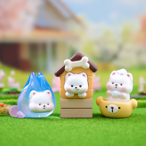 Adorable serie de perros decoración regalo figura caja ciega lindos coleccionables caninos divertido paquete misterioso para amantes de las mascotas sorpresa especial - Product Image 6