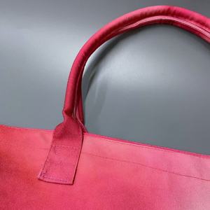 Sacs fourre-tout en toile de grande capacité Sac à provisions réutilisable d'épicerie personnalisé de haute qualité Sacs à bandoulière imprimés en couleur pour femmes - Product Image 4