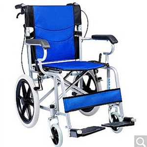 Foldable Lightweight Manual Wheelchair Solid Tire Portable For Elderly And Children - Product Image 4