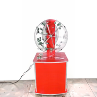 Machine de tirage de loterie mécanique dynamique 200-300 balles, équipement de tirage de loto motorisé pour jeu de tirage au sort commercial