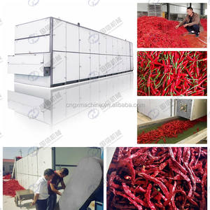 Nouveau type de ligne de production industrielle de séchage de ceinture de maille pour sécher le poivre de <span class=keywords><strong>Cayenne</strong></span> de poivre de Bonnet et le poivron - Product Image 2