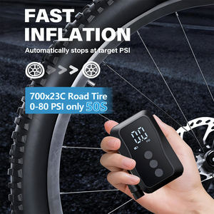 150psi vélo <span class=keywords><strong>pompe</strong></span> à air sans fil Mini <span class=keywords><strong>poche</strong></span> taille manomètre numérique électrique route vélo <span class=keywords><strong>pompe</strong></span> à air avec 50cm type-c cordon d'alimentation - Product Image 3