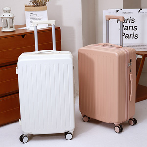 กระเป๋าเดินทาง กระเป๋าล้อลาก 20 นิ้ว ลายทาง พร้อมตัวล็อค ทนทาน สำหรับการเดินทางพักผ่อน ทุกเพศ ฤดูร้อน 2023 - Product Image 4