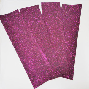 Cintas de agarre <span class=keywords><strong>para</strong></span> monopatín personalizadas con purpurina brillante y colorida, antideslizantes, <span class=keywords><strong>para</strong></span> longboard, tipo papel de <span class=keywords><strong>lija</strong></span>. - Product Image 4