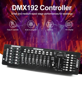 Dmx192 dmx512 שליטה אלחוטית קונסולת שלב מנורת בקר עבור ktv בר חתונה עם 12 dmx512 יציאות 3 אחריות לשנה - Product Image 6