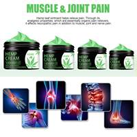 Crème à l'extrait de chanvre pour soulager les douleurs musculaires et l'anxiété, avec logo personnalisé, marque privée OEM, vente chaude