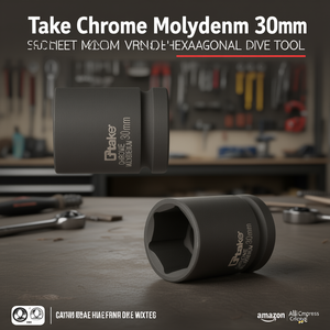 Llave de Tubo Hexagonal de Cromo Molibdeno de 30 mm - Product Image 3