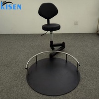 Chaise de barbier pivotante à 360 degrés, inclinable, professionnelle, durable, écologique, avec pompe hydraulique, en cuir PU, design moderne et luxueux