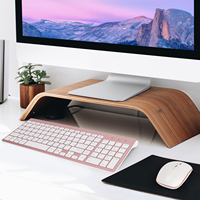 Penjualan Terbaik onAmazon komputer ergonomis merah muda nirkabel keyboard dan mouse