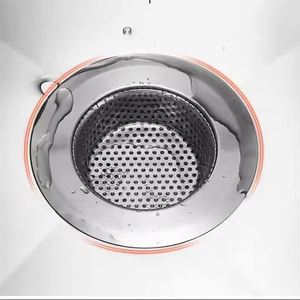 Filtre de vidange d'évier en acier inoxydable à mailles fines, bord épaissi, pour drain de sol - Vente chaude directe usine - Product Image 4