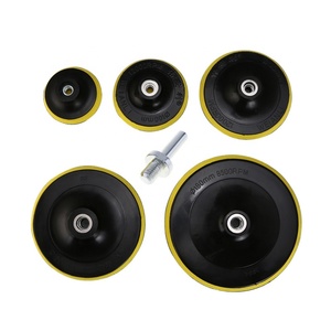 איכות גבוהה זווית מטחנת המכונית הגוף sanding שחיקה יישום גומי צלחת גיבוי להתאמה אישית oem ליטוש רפידות חיץ - Product Image 1