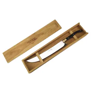 מותאם אישית גומי עץ מלבן עץ סכין תיבת אריזת שף סכין מגנט תיבת עץ תיבת אחסון