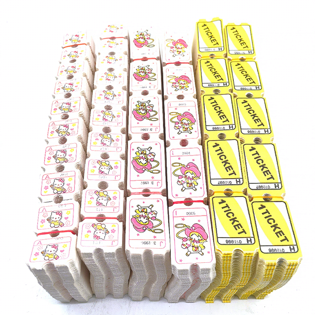 Free Design Arcade Lottery Machine Long Ticket Redemption Basketball & Bean Hitting Coin Pusher Board Material