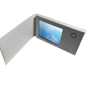 Carte de vœux de la Saint-Valentin, cadeau, rose rouge 3D, carte postale vidéo avec écran LCD de 2,4 pouces, lecteur vidéo, brochure, carte d'invitation professionnelle - Product Image 4