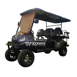 รถกอล์ฟไฟฟ้าคุณภาพสูง 4 ที่นั่ง รุ่นขยายพิเศษ มอเตอร์กำลังสูง สำหรับคลับกอล์ฟ รีสอร์ท และบริการขนส่งวีไอพี - Product Image 3