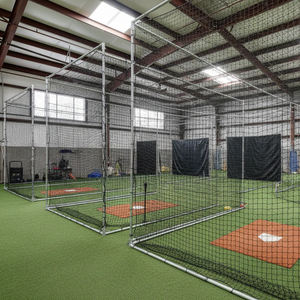 Filet de frappe pour baseball et softball robuste, filet entièrement fermé, filet de frappe pour les installations d'entraînement - Product Image 6