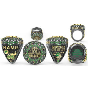 แหวนแชมป์เบสบอลสำหรับกีฬาบาสเก็ตบอลบาสเก็ตบอลแบบ USSSA ออกแบบได้ตามต้องการ2025 - Product Image 3