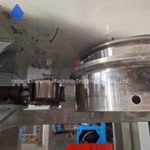 Machine de tréfilage inversée à double tambour 2 matrices entièrement automatique avec four de <span class=keywords><strong>recuit</strong></span> d'équipement galvanisé par fil d'acier - Product Image 4