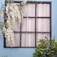 Fleur de glycine artificielle populaire Ablera plante verte suspendue artificielle décoration de la maison fleur de mariage