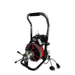 Máquina de limpieza de drenaje de alcantarillado eléctrico automático Limpiador de tuberías de serpiente de primavera - Product Image 2