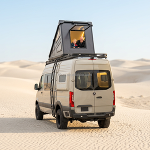Tente de toit P Show en fibre de carbone, triple couche, quatre saisons, pour pick-up, fourgonnette, <span class=keywords><strong>camping</strong></span>-car, Sprinter - Product Image 1