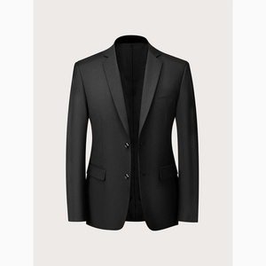 Traje de Negocios de Tres Piezas para Hombre, Estilo Italiano, Transpirable, Antiarrugas, con Logotipo Personalizado, Colores para Todas las Temporadas - Product Image 4