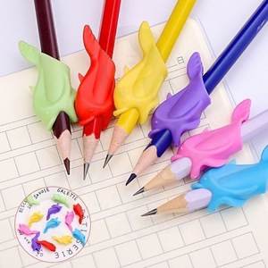 Dolphin Pen Gripper A1450 Pencil Grip For Kids Writing Aid With Colorful Design For Better Posture And Control - Product Image 1