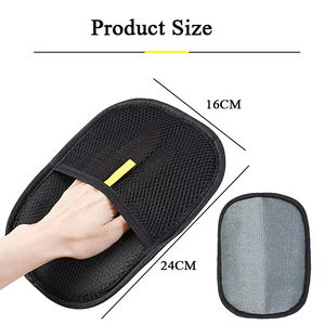 Guante para Aseo de Mascotas y Eliminación de Pelo de Gato para Ropa, Cama, Alfombra y Sofá, Guante Quita Pelos de Mascota para Masaje, Limpieza y Muda de Pelo - Product Image 5